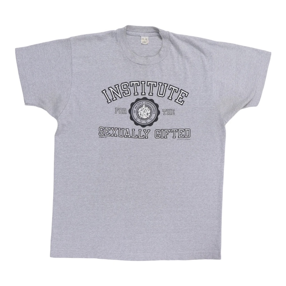Vintage 80s Institute For The Sexually Gifted Screen Stars Tee Shirt